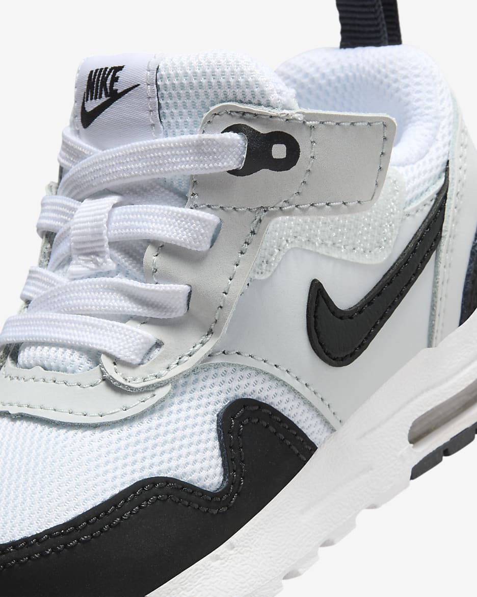 Air Max 1 EasyOn schoenen voor baby s peuters